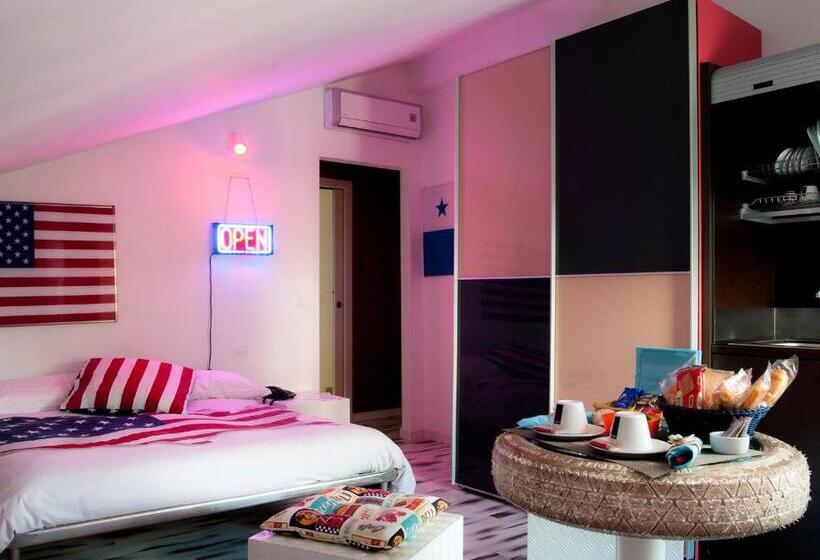 اتاق استاندارد چهار تخته, Al Volo B&b