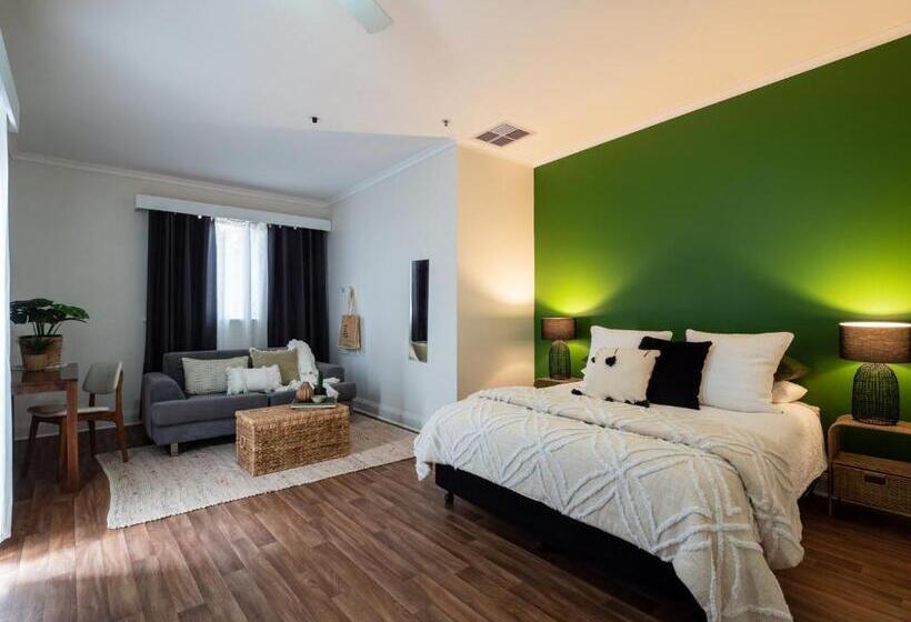 标准房带园景, Bendigo Backpackers