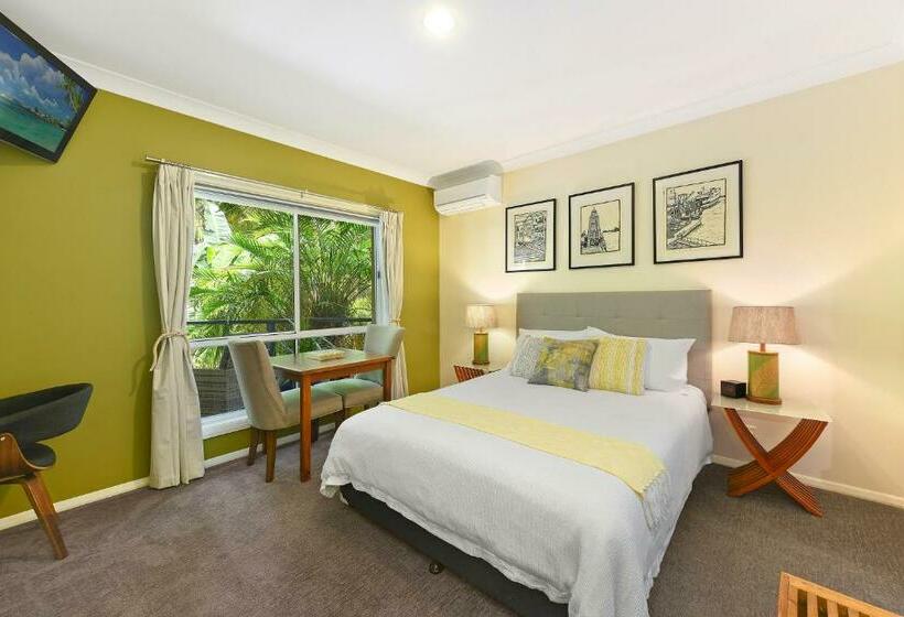 חדר סטנדרט עם מיטת קווין, Azura Beach House B&b