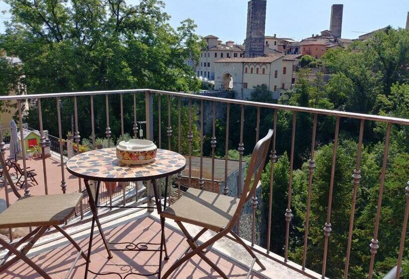 غرفة قياسية مزوَّدة بشُرفة, Antico Borgo Piceno
