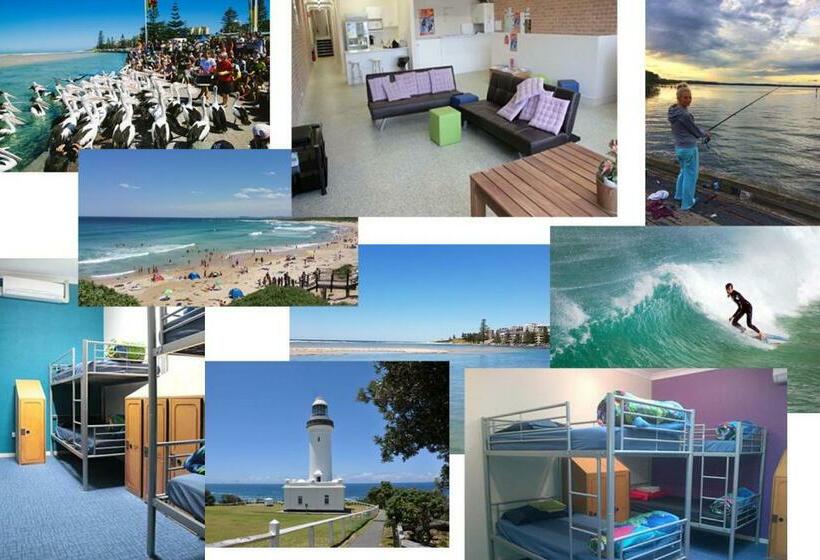 חדר משפחתי, The Entrance Backpackers