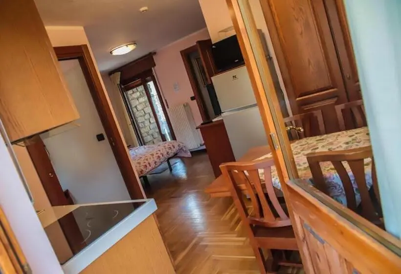バルコニー付き1ベッドルームアパートメント, Albergo Castello Da Bonino