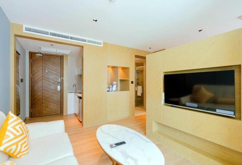 חדר דלוקס, 普吉岛拉威温德姆 Yyc旅游优选酒店 Wyndham Rawai Phuket Yyc Travel Preferred