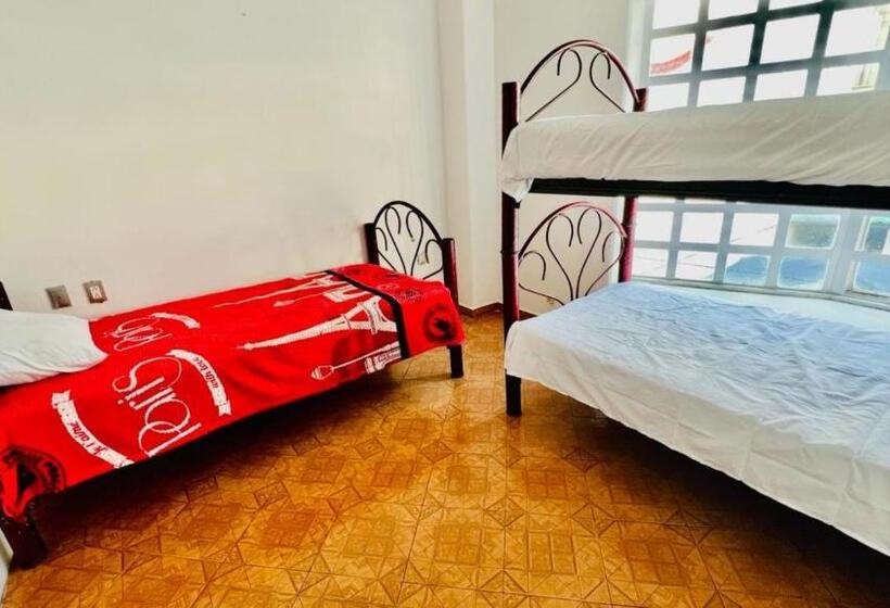 共用房间的床, Taj Mahal Hostal And Restaurant