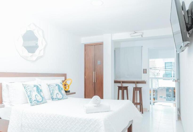 침실 1개 발코니 아파트, Apartahotel Beirut Inn