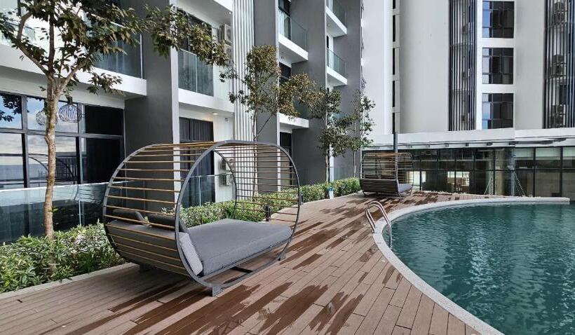 Appartement 1 Chambre avec Balcon, The Shore Jj S Unit With City View