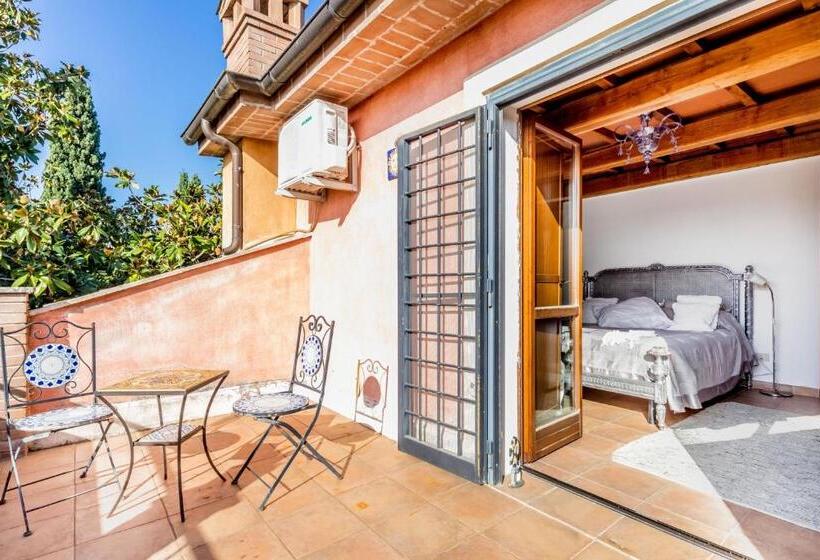 발코니 디럭스 룸, La Candelora Alle Porte Di Roma