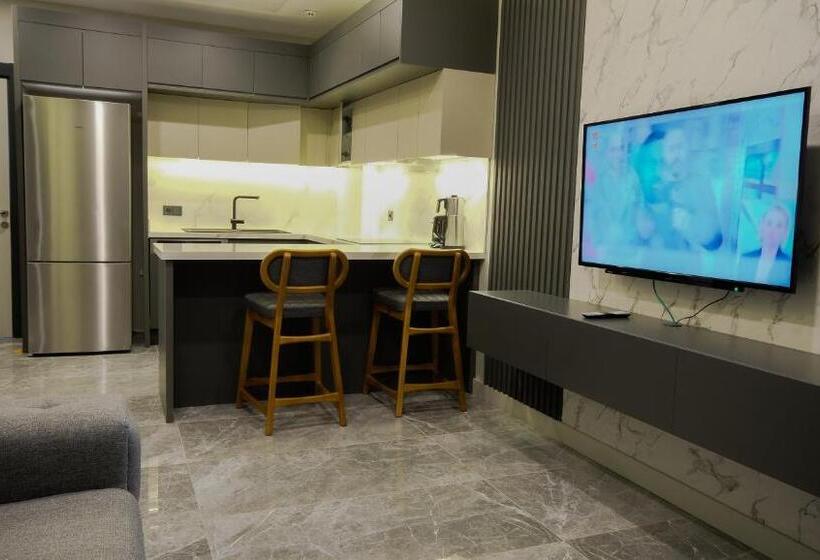 דירת חדר נוף לגינה, Bodrum Ada Hotel Turgutreis