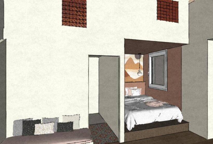 غرفة عائلية, Maison Arcades Suite 2