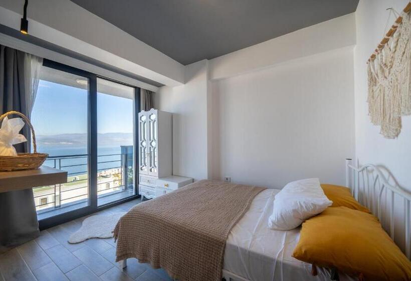 آپارتمان 1 خوابه با چشمانداز دریا, Argento Plazzo Hotel Bodrum