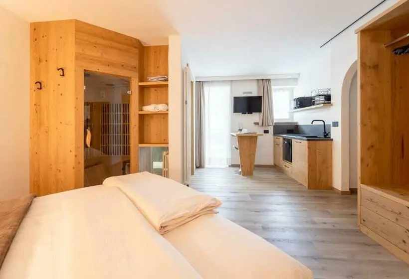 １ベッドルームのスーペリアアパートメント, Albergo Negritella
