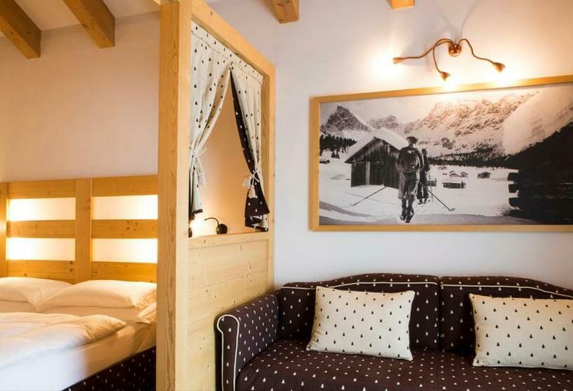 Quarto Triplo Comfort, Chalet Sas Morin