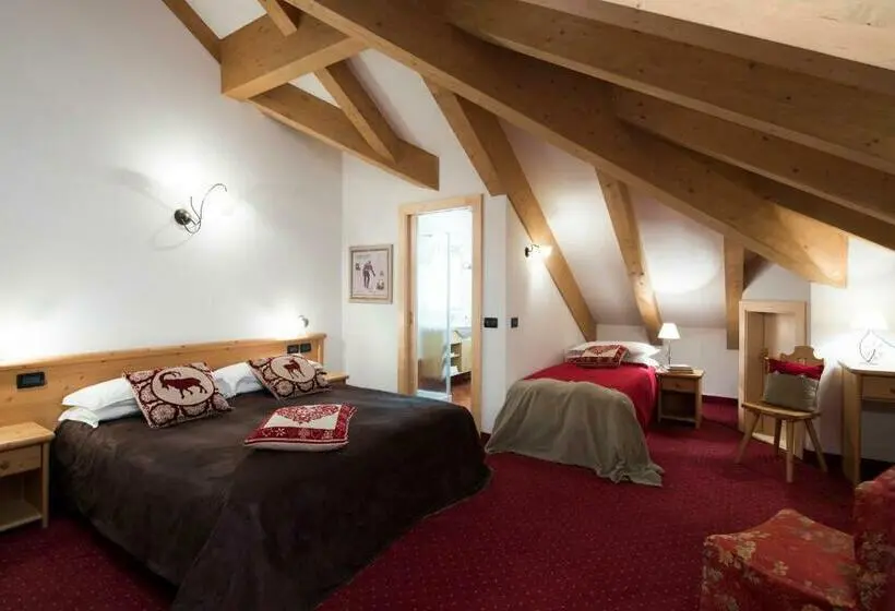 Comfort Kolmen Hengen Huone, Chalet Sas Morin