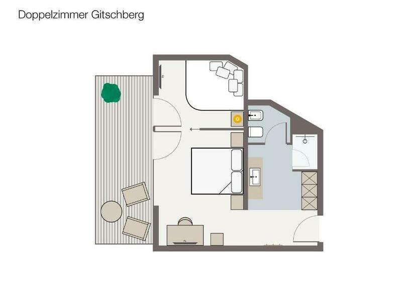 Номер Superior Вид на Горы, Edelweiss