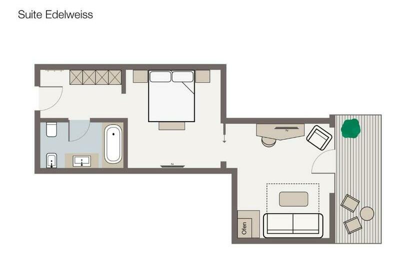 Люкс Вид на Горы, Edelweiss