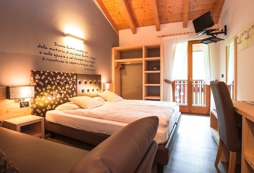 חדר סופריור לשלושה, Albergo Maggiorina