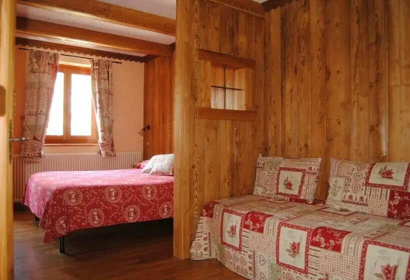 اتاق استاندارد سه نفره, Chalet Plan Gorret