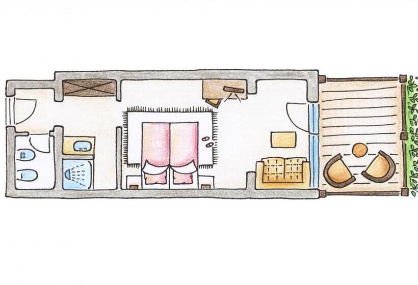 Номер Стандарт с Балконом, Der Weinmesser