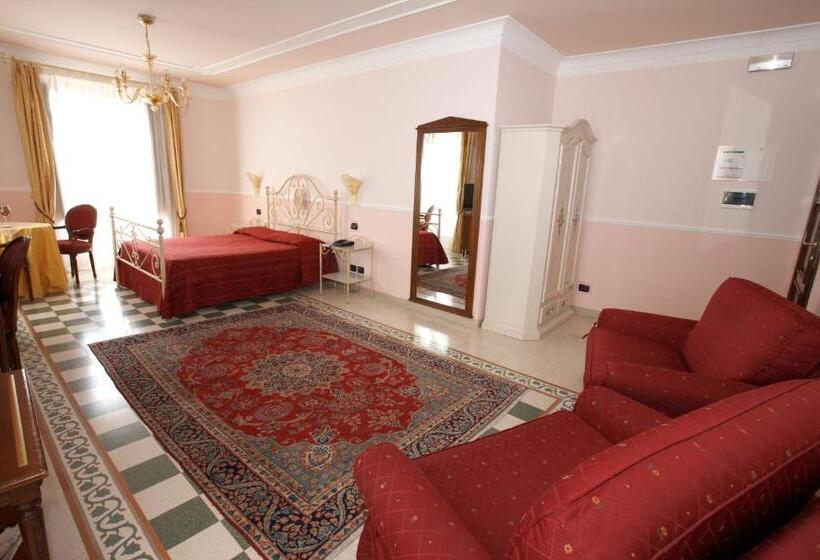 小型套房带海景, Palazzo Krataiis