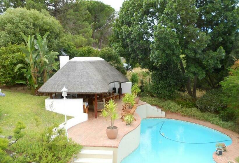 غرفة قياسية مطلّة علي حمام السباحة, Villa Helderberg