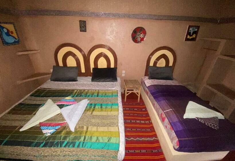 غرفة سوبيريور ثلاثية, Auberge Ksar Ait Ben Haddou