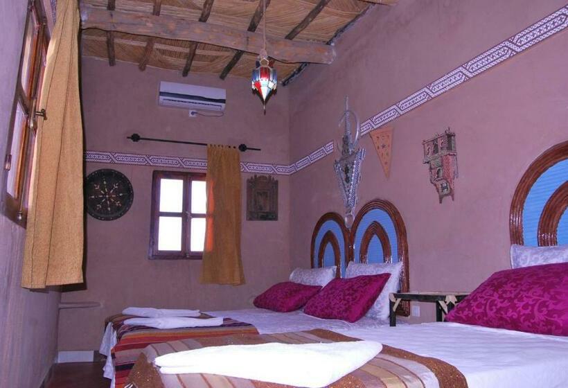غرفة سوبيريور ثلاثية, Auberge Ksar Ait Ben Haddou