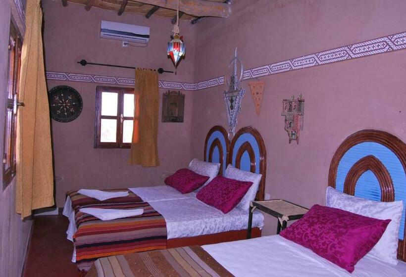 غرفة سوبيريور ثلاثية, Auberge Ksar Ait Ben Haddou