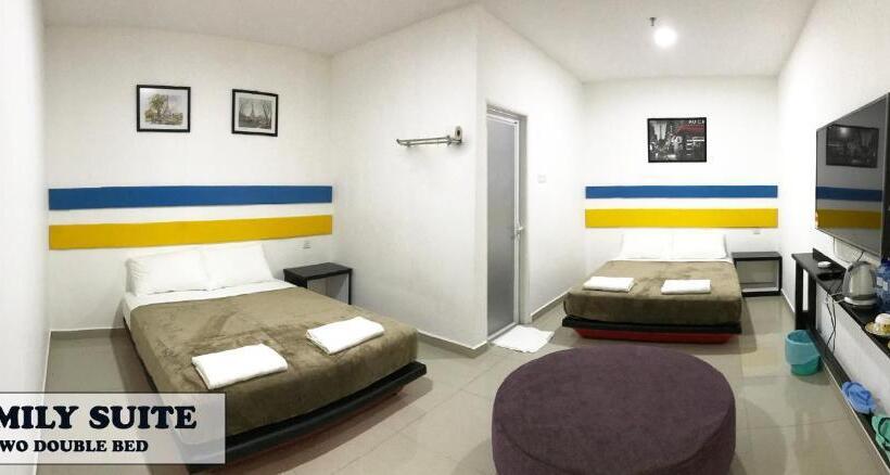 Habitació Quàdruple Deluxe, Jerantut Hill