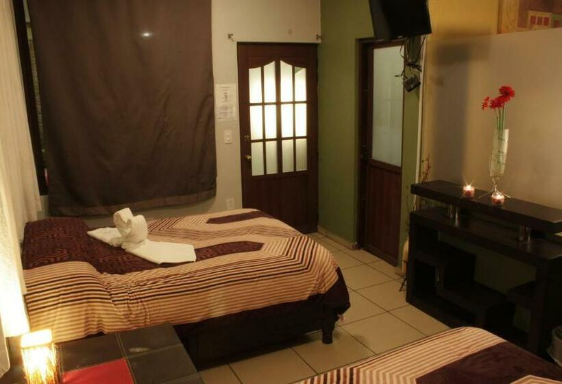 패밀리 룸, Telpochcalli Hotel & Temazcal