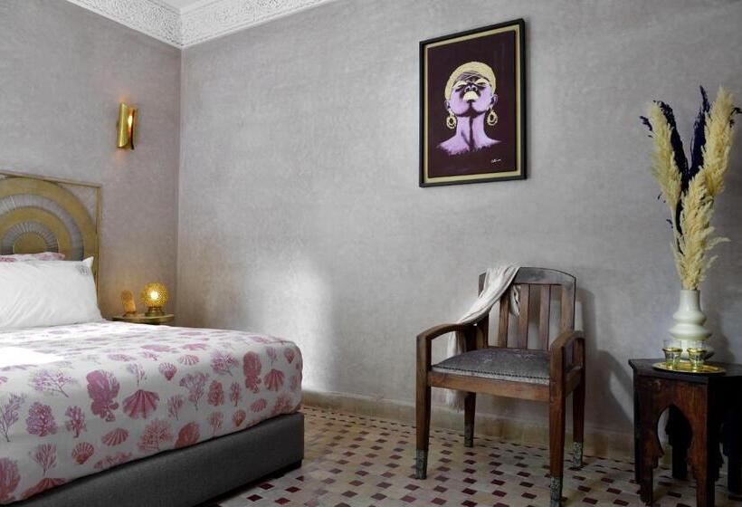 Quarto standard vista piscina, Riad Palau Marrakech