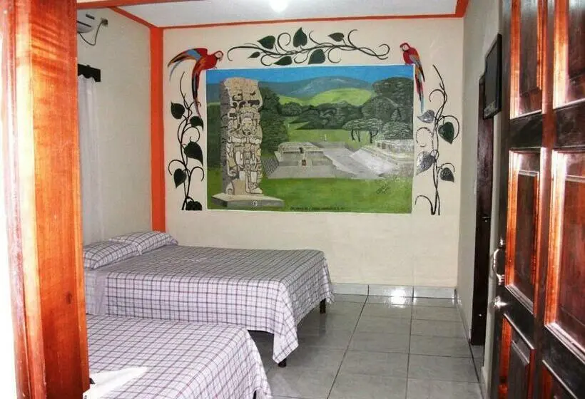 اتاق استاندارد با 2 تخت دوبل, & Hostal Yaxkin Copan