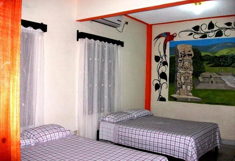 اتاق استاندارد با 2 تخت دوبل, & Hostal Yaxkin Copan