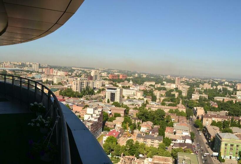اتاق استاندارد, Skytech Most City Hotel 19 Floor Panoramic View