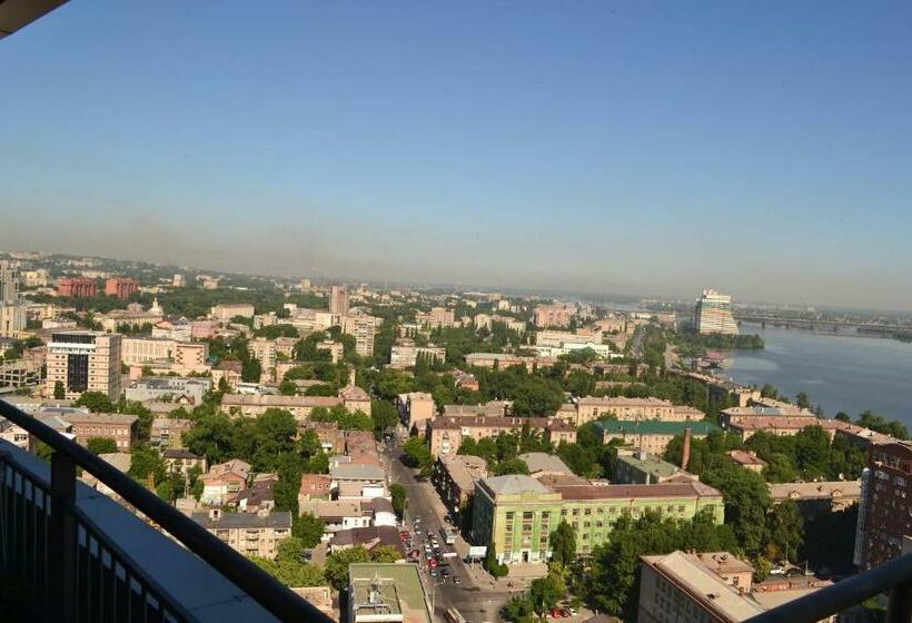 اتاق استاندارد, Skytech Most City Hotel 19 Floor Panoramic View