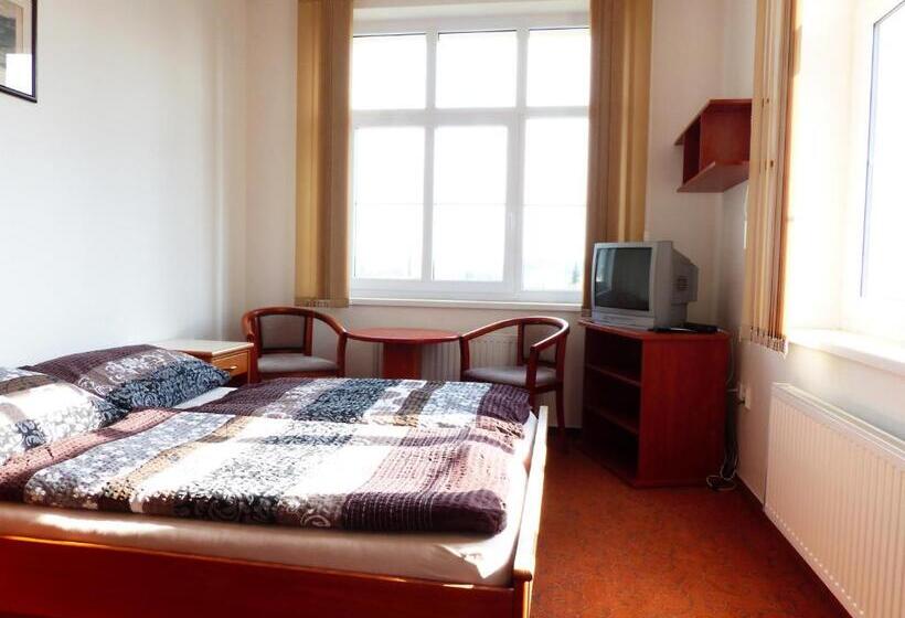 اتاق استاندارد یک تخته با سرویس بهداشتی مشترک, Ubytovani Rico