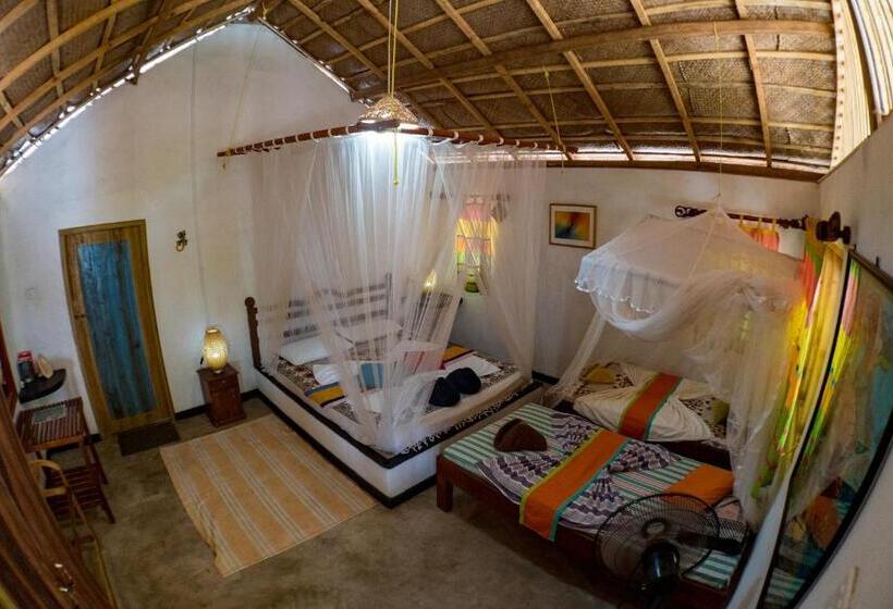 בונגלו משפחתי, De Silva Wind Resort Kalpitiya  Kitesurfing School Sri Lanka