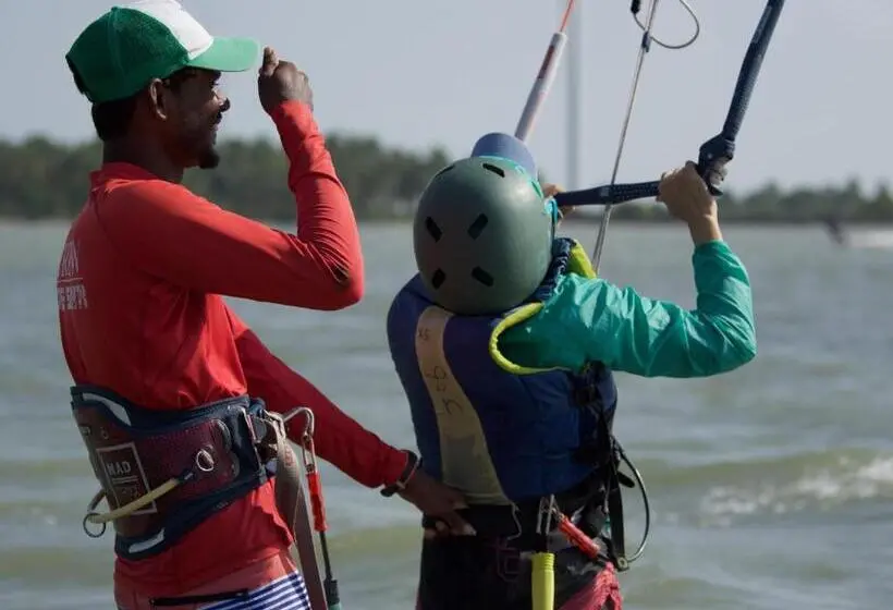Standard-bungalow, De Silva Wind Resort Kalpitiya  Kitesurfing School Sri Lanka