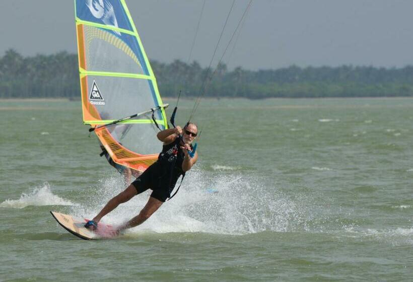 חדר סטנדרט עם טרסה, De Silva Wind Resort Kalpitiya  Kitesurfing School Sri Lanka