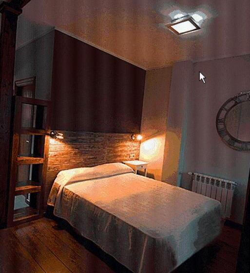 غرفة قياسية مزوَّدة بتراس, La Casona De Abamia