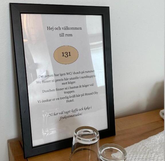 Номер Стандарт Совместная Ванная, Strand City Hotell