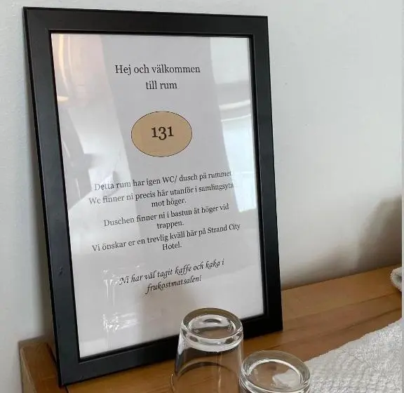 Standard-huone Jaettu Kylpyhuone, Strand City Hotell