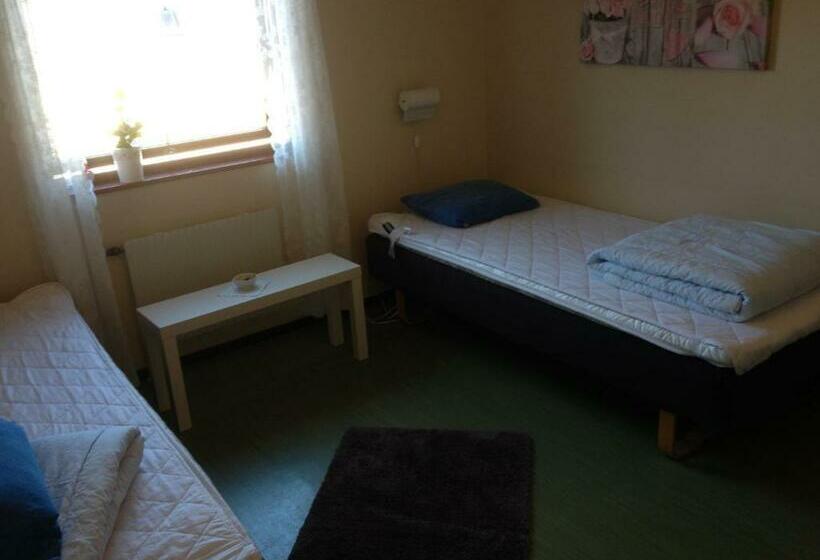 带共用浴室的标准房间, Hässleholmsgårdens Vandrarhem