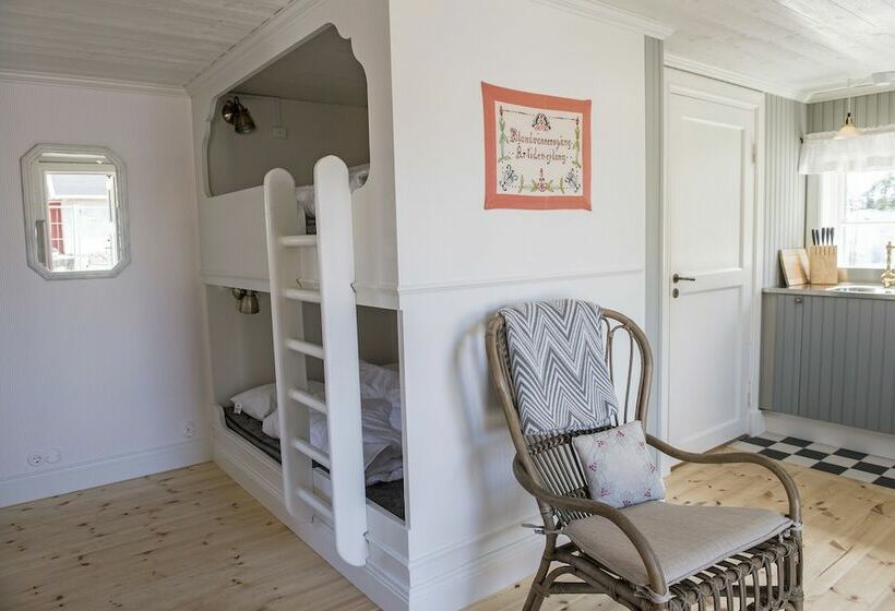 בית, חדר שינה 1, Astrid Lindgrens Världs Gästboende