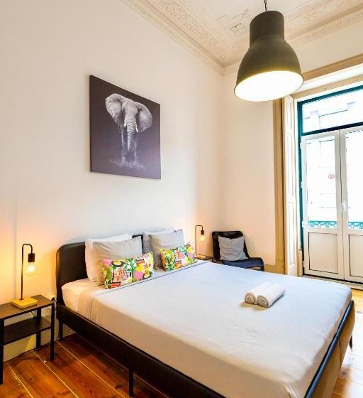 اتاق استاندارد با سرویس بهداشتی مشترک, Ambiente Hostel