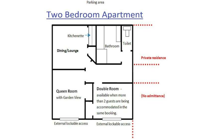 דירת שני חדרים, Silverdale Garden Stay