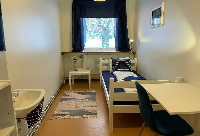 バスルーム共有のシングルスタンダード, Hällefors Vandrarhem Hostel & Kanotcenter