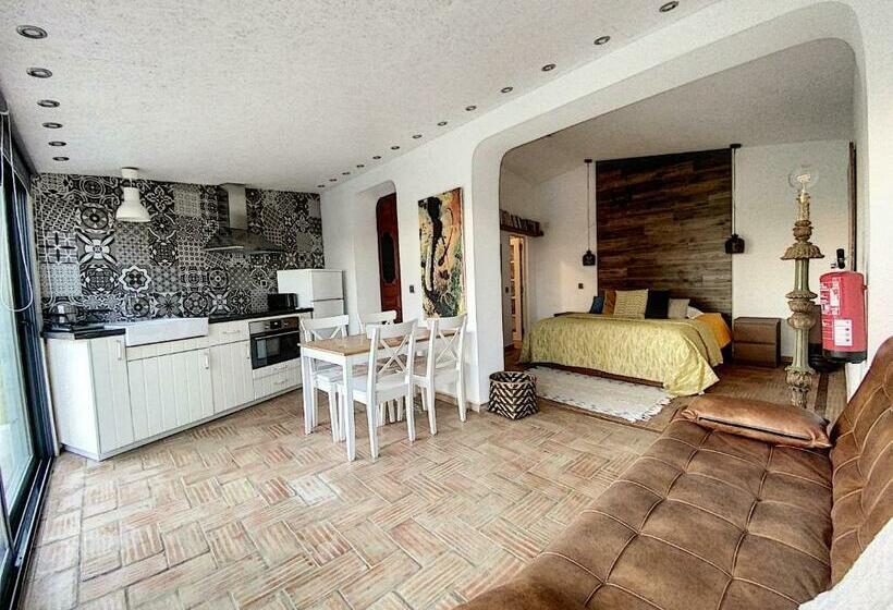 带大床的复式套间, Monte Do Malhao Art, Eco & Spa