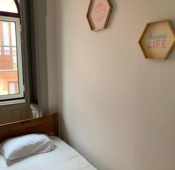 غرفة قياسية فردية حمام مشترك, Meeting Hostel