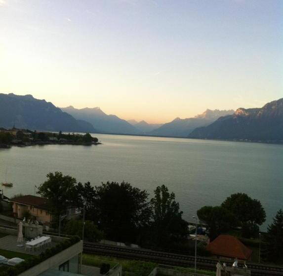 חדר סטנדרט נוף לאגם, Corseaux Beach