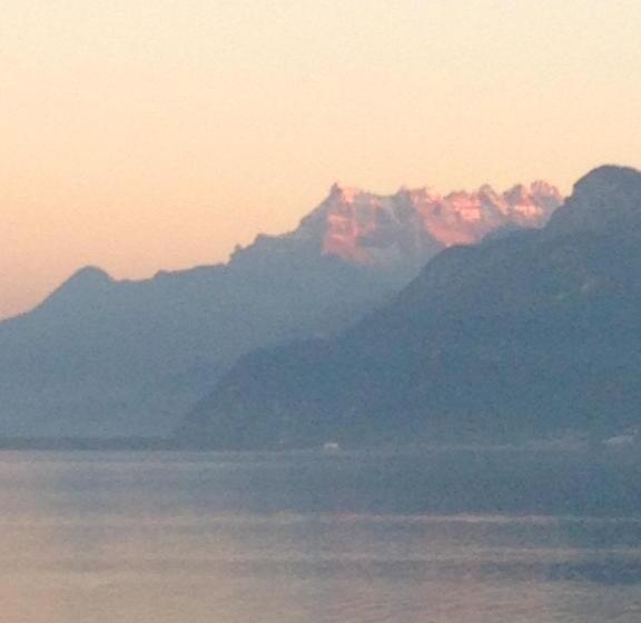 חדר סטנדרט נוף לאגם, Corseaux Beach